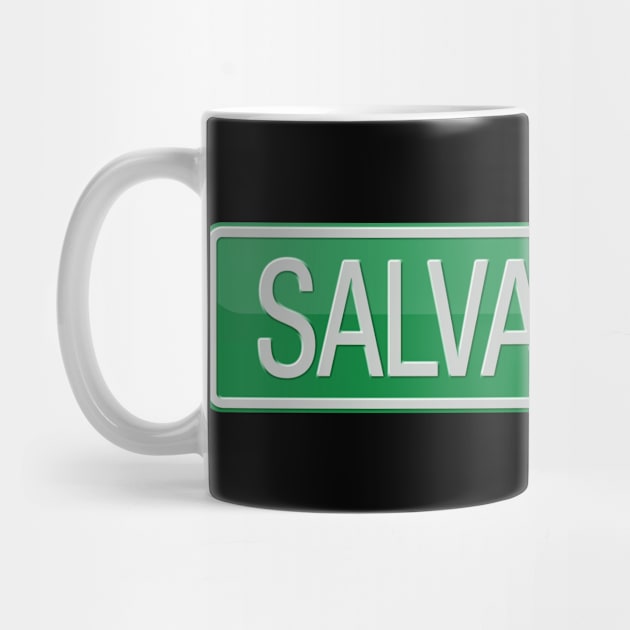 Salvation Road Street Sign T-shirt by reapolo